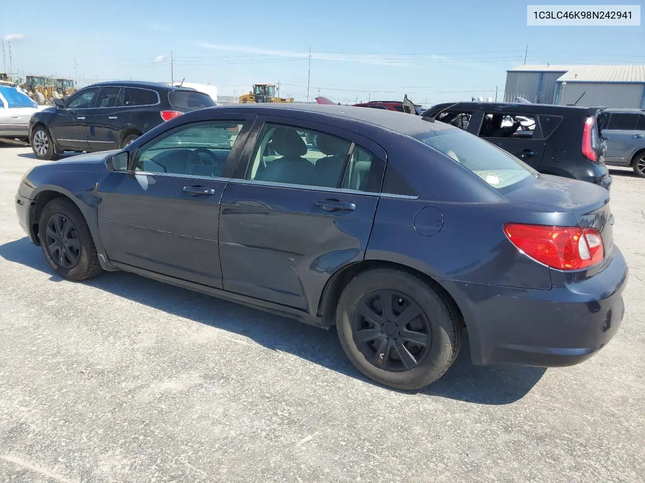 2008 Chrysler Sebring Lx VIN: 1C3LC46K98N242941 Lot: 62406775