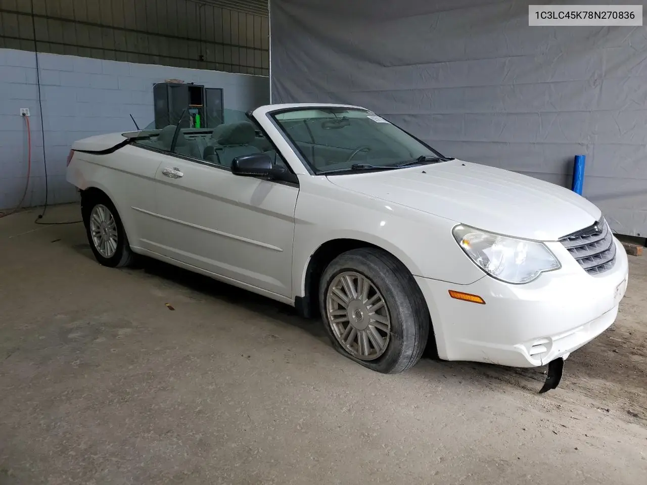 2008 Chrysler Sebring VIN: 1C3LC45K78N270836 Lot: 62591145