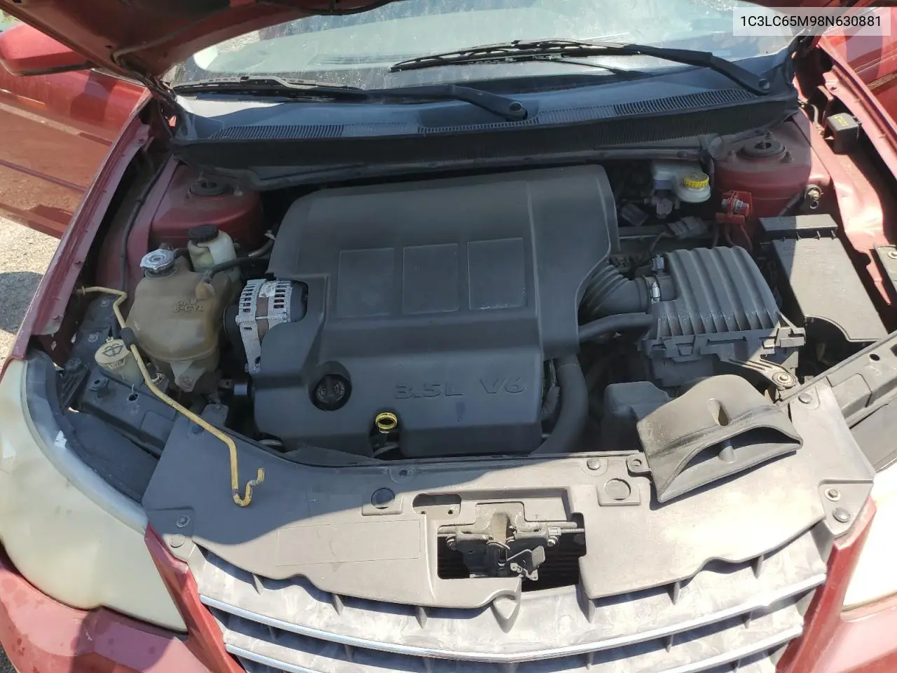 2008 Chrysler Sebring Limited VIN: 1C3LC65M98N630881 Lot: 62642875
