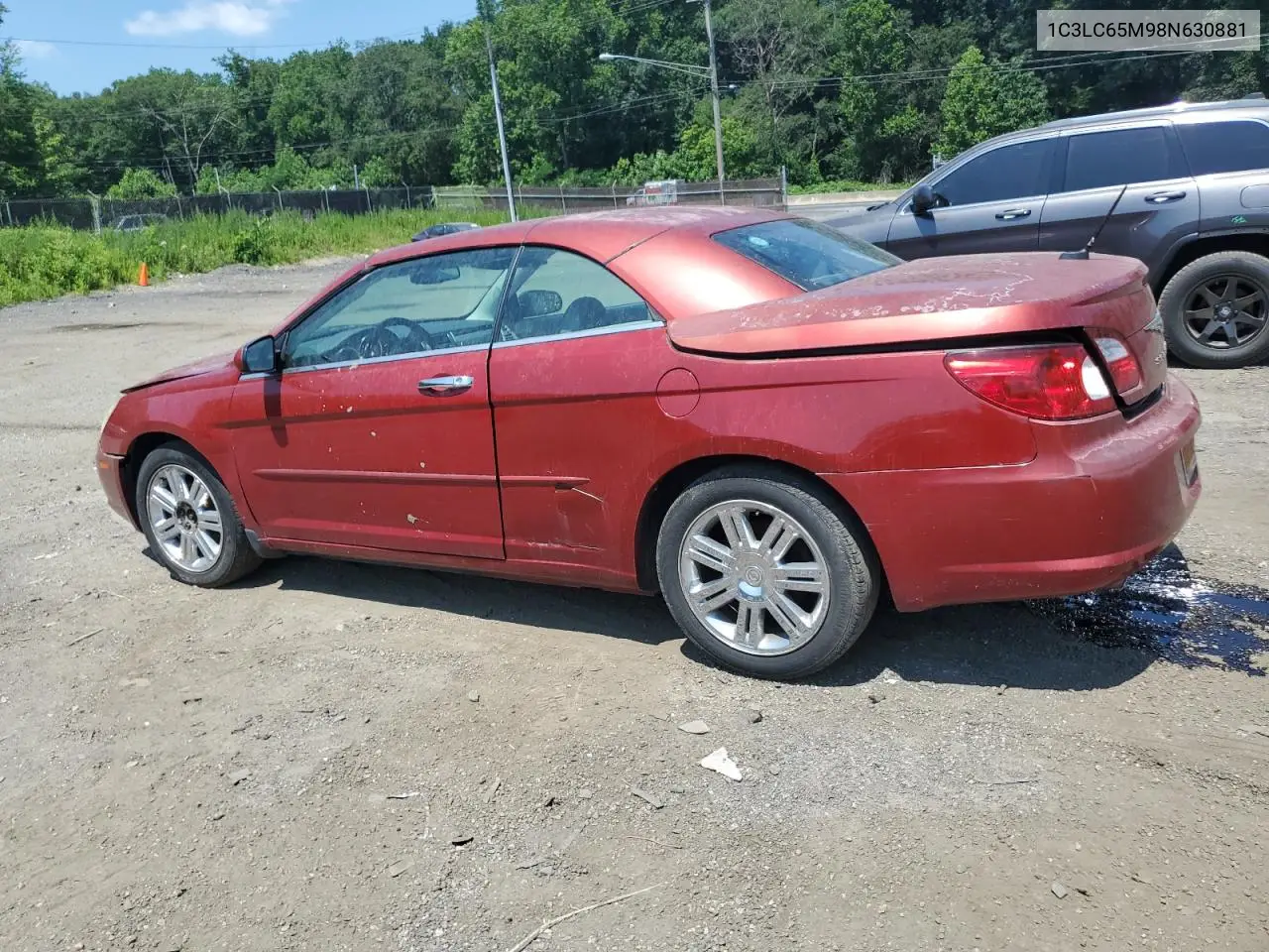 2008 Chrysler Sebring Limited VIN: 1C3LC65M98N630881 Lot: 62642875