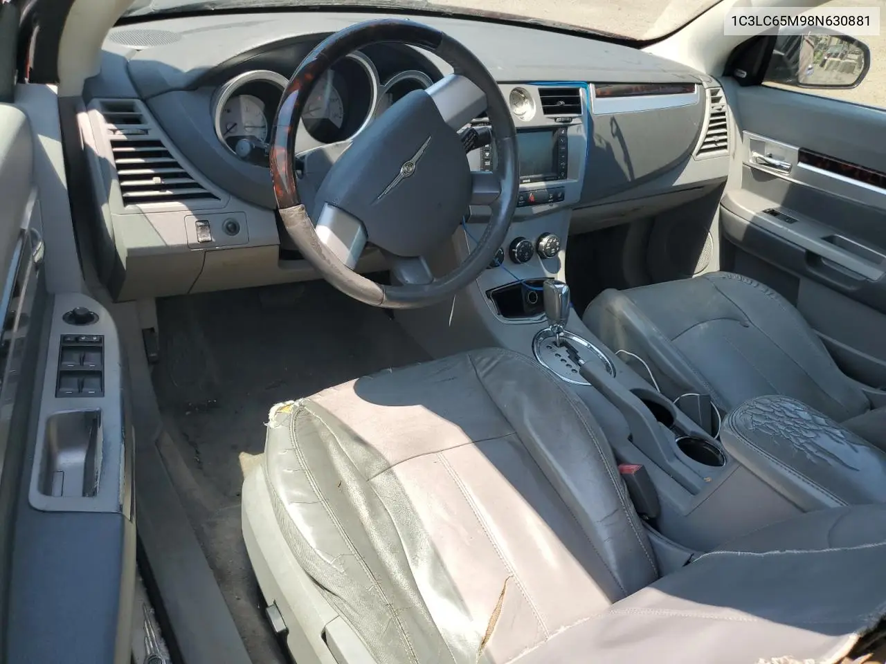 2008 Chrysler Sebring Limited VIN: 1C3LC65M98N630881 Lot: 62642875