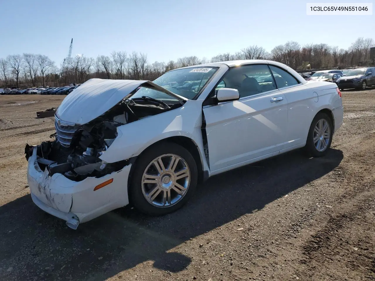 2009 Chrysler Sebring Limited VIN: 1C3LC65V49N551046 Lot: 52428185
