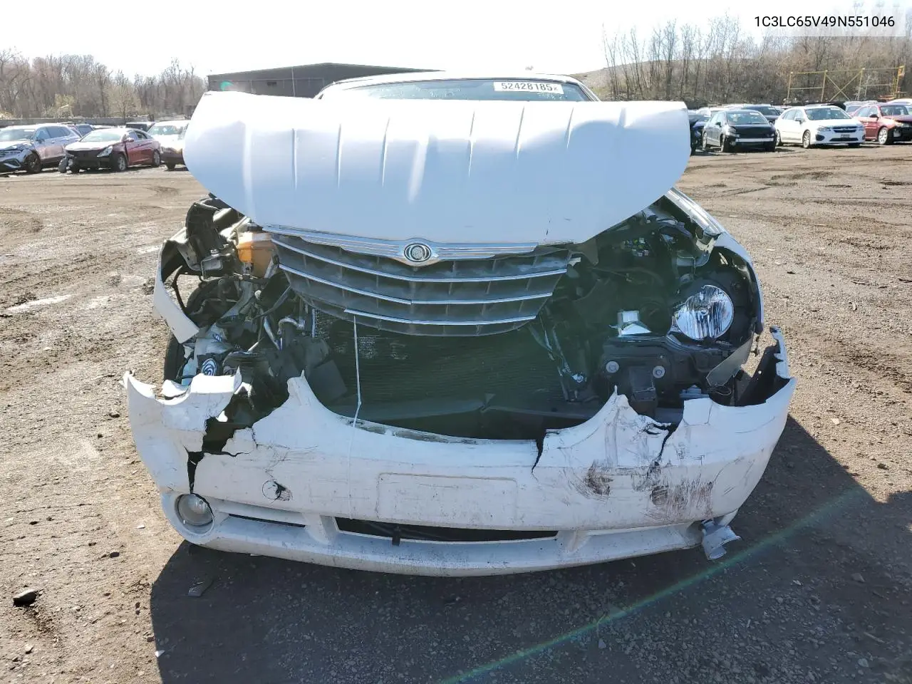 2009 Chrysler Sebring Limited VIN: 1C3LC65V49N551046 Lot: 52428185
