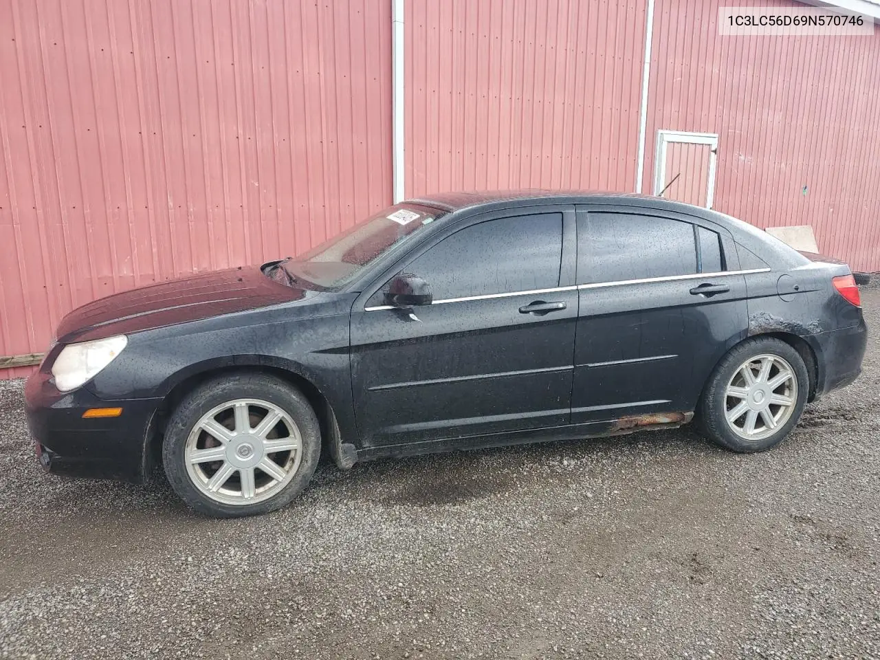 2009 Chrysler Sebring Touring VIN: 1C3LC56D69N570746 Lot: 55300405