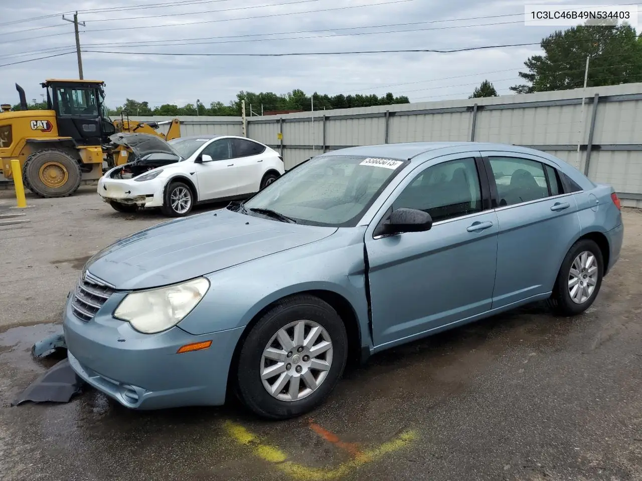2009 Chrysler Sebring Lx VIN: 1C3LC46B49N534403 Lot: 55685015