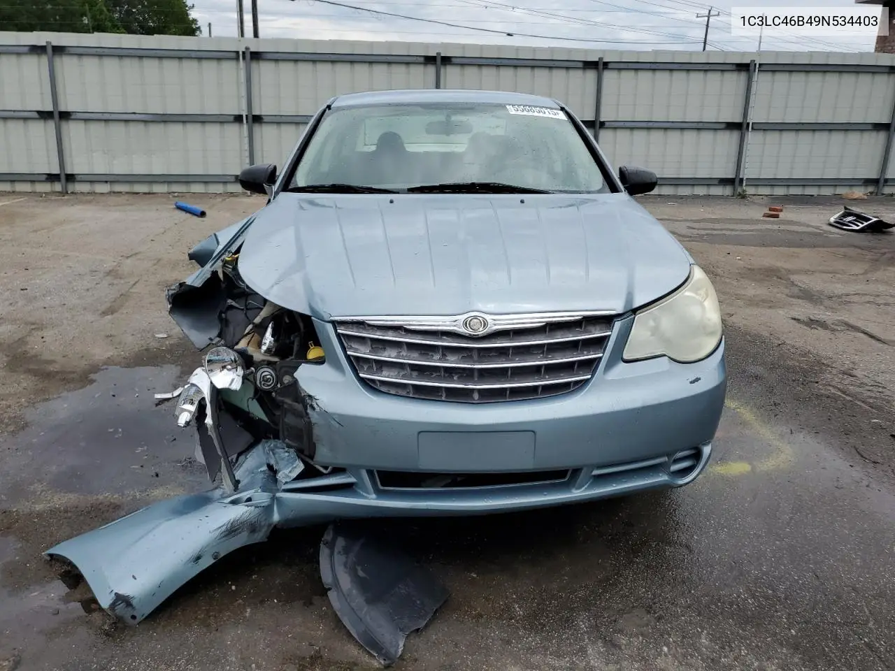 2009 Chrysler Sebring Lx VIN: 1C3LC46B49N534403 Lot: 55685015