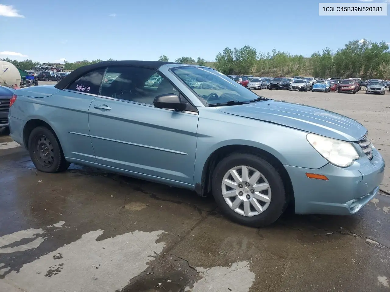 2009 Chrysler Sebring Lx VIN: 1C3LC45B39N520381 Lot: 57179295