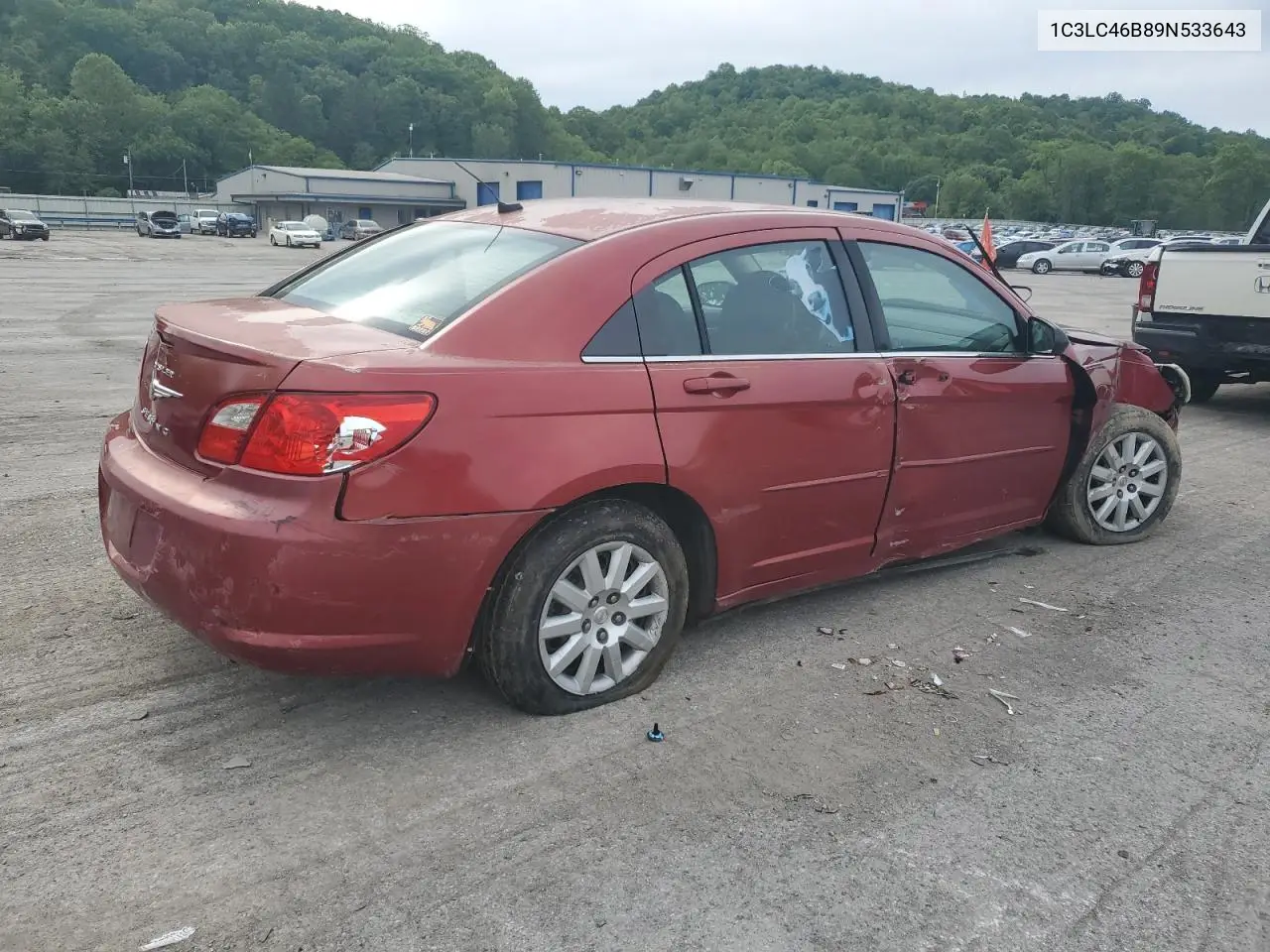 2009 Chrysler Sebring Lx VIN: 1C3LC46B89N533643 Lot: 58196755