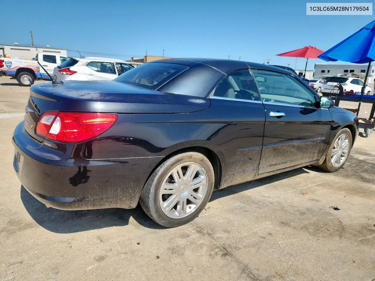 2009 Chrysler Sebring Limited VIN: 1C3LC65M28N179504 Lot: 61140695