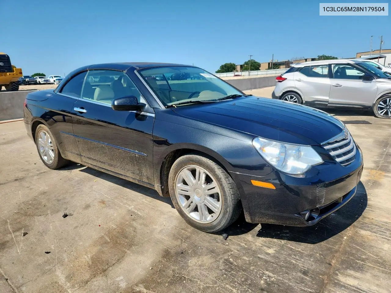 2009 Chrysler Sebring Limited VIN: 1C3LC65M28N179504 Lot: 61140695