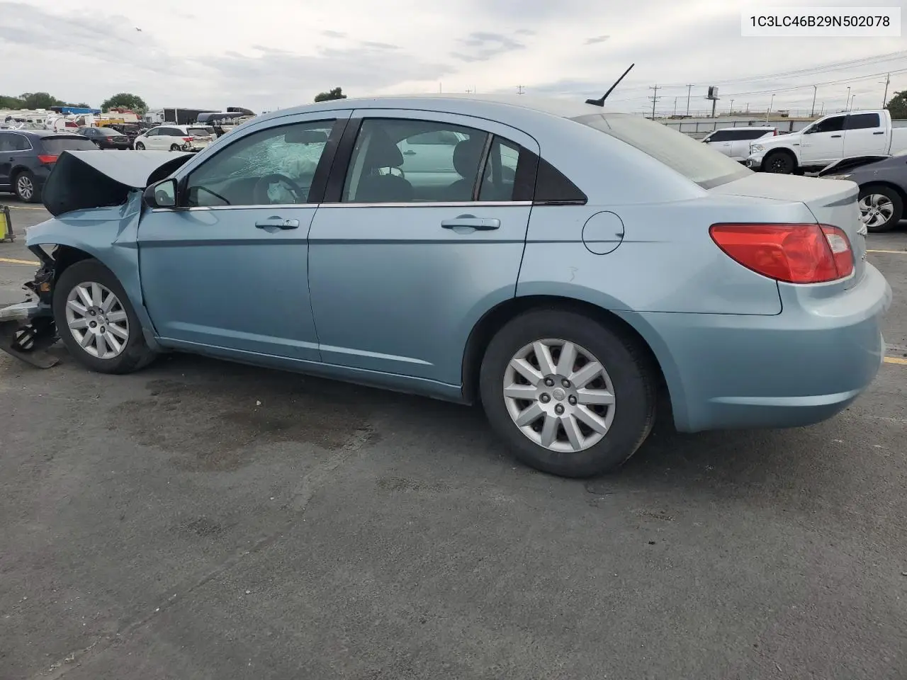 2009 Chrysler Sebring Lx VIN: 1C3LC46B29N502078 Lot: 61219515