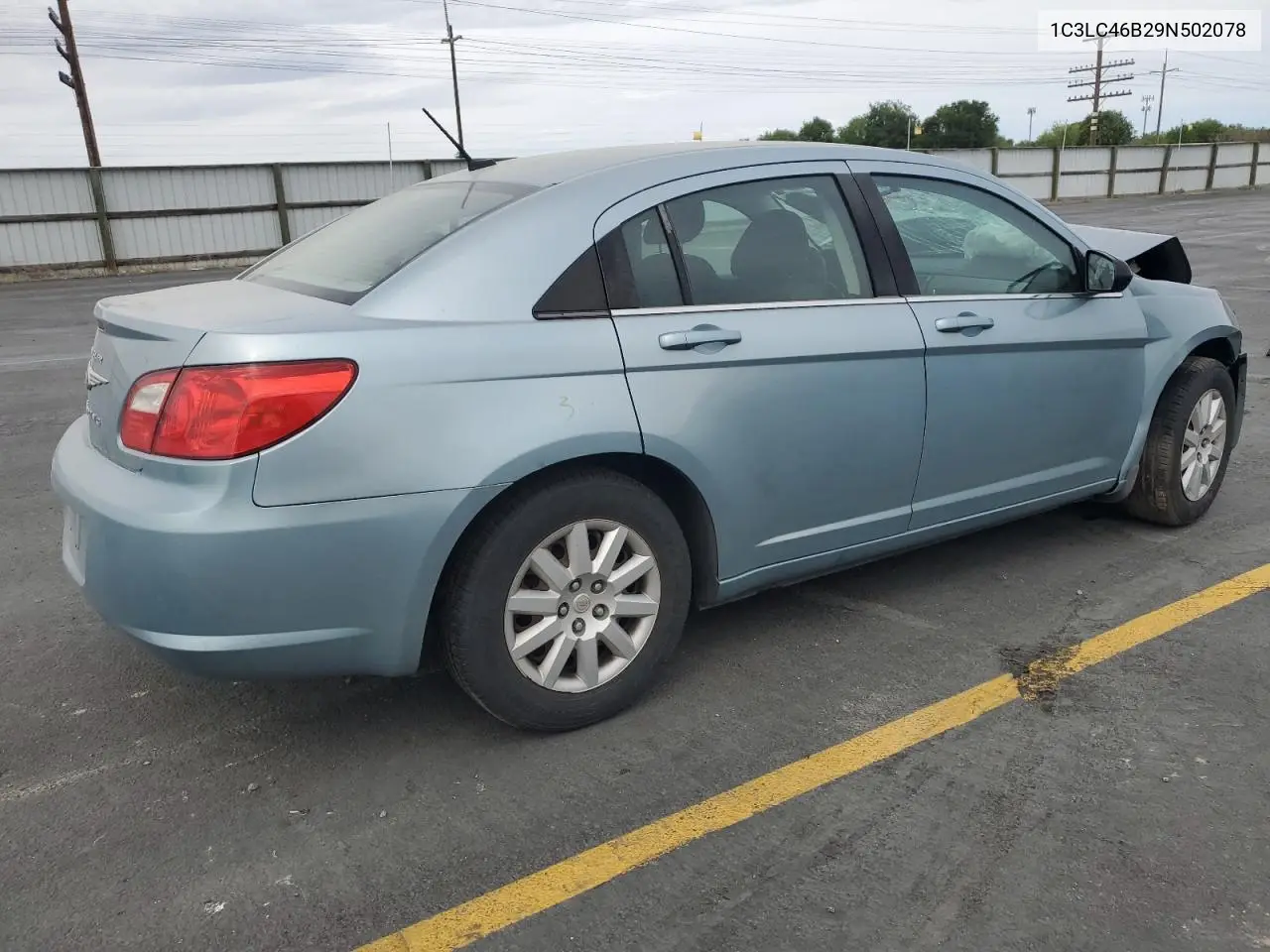 2009 Chrysler Sebring Lx VIN: 1C3LC46B29N502078 Lot: 61219515
