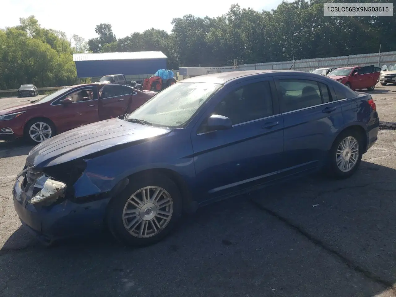 2009 Chrysler Sebring Touring VIN: 1C3LC56BX9N503615 Lot: 61537055