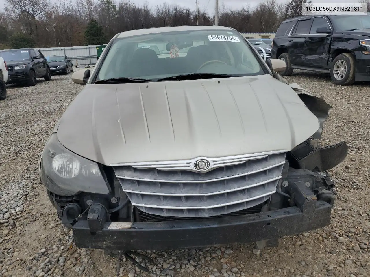 2009 Chrysler Sebring Touring VIN: 1C3LC56DX9N521811 Lot: 84678764