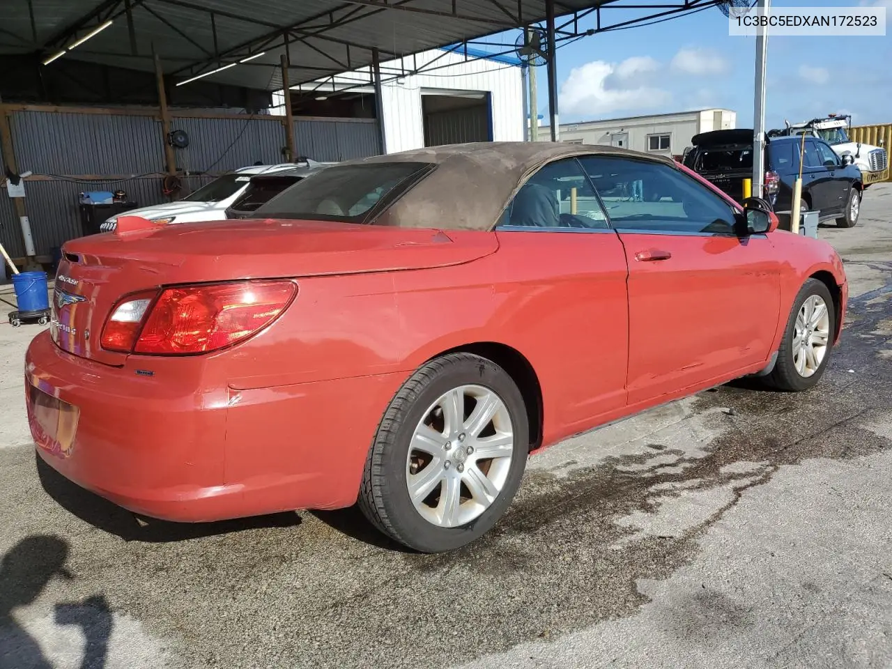 2010 Chrysler Sebring Touring VIN: 1C3BC5EDXAN172523 Lot: 51661625