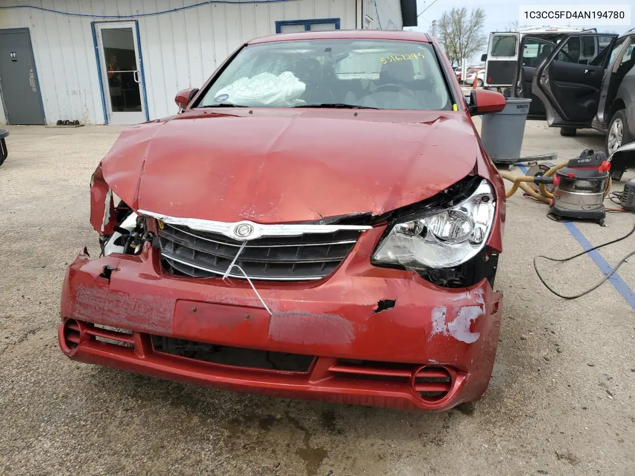 2010 Chrysler Sebring Limited VIN: 1C3CC5FD4AN194780 Lot: 53161295