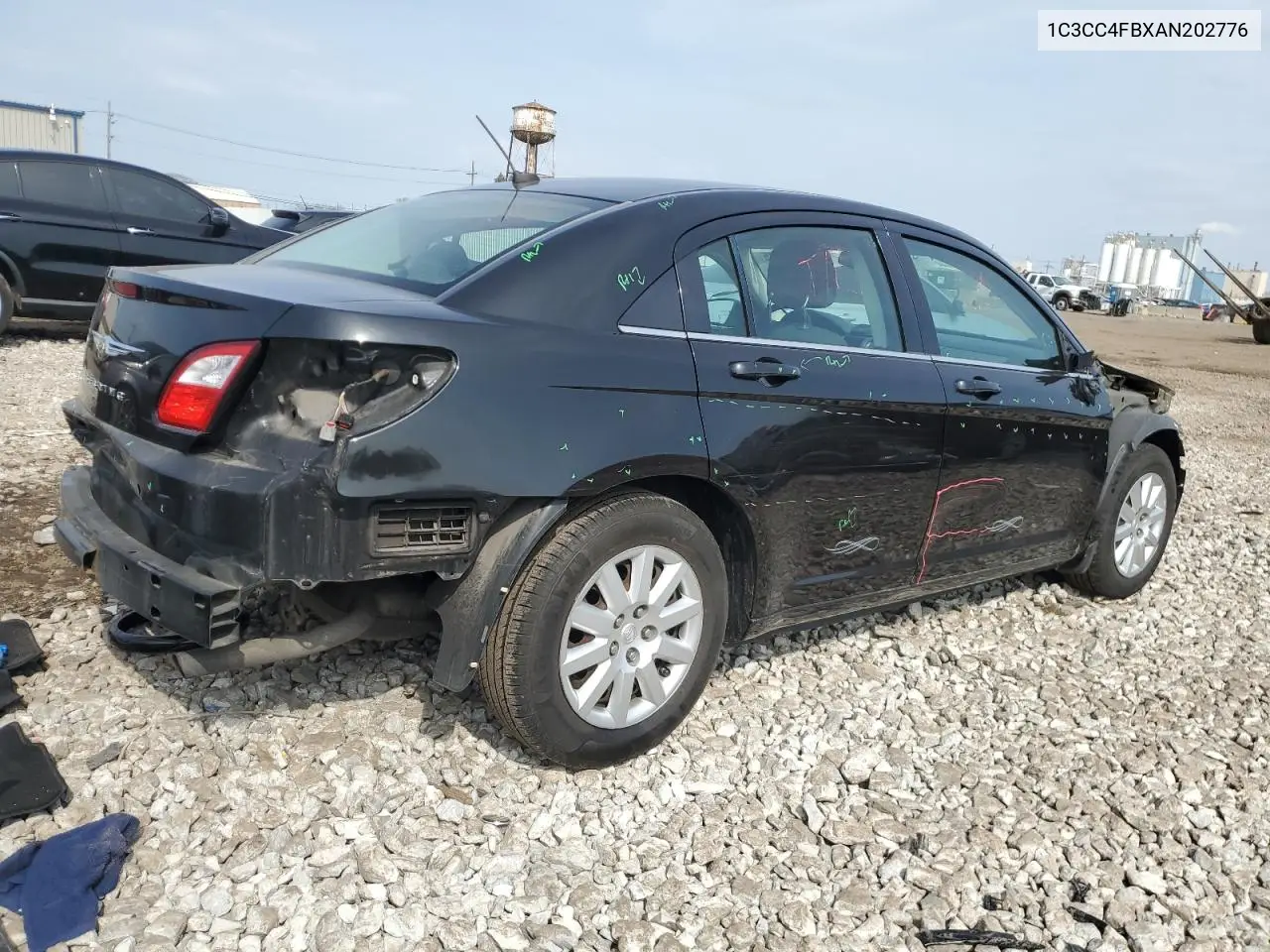 2010 Chrysler Sebring Touring VIN: 1C3CC4FBXAN202776 Lot: 54724175