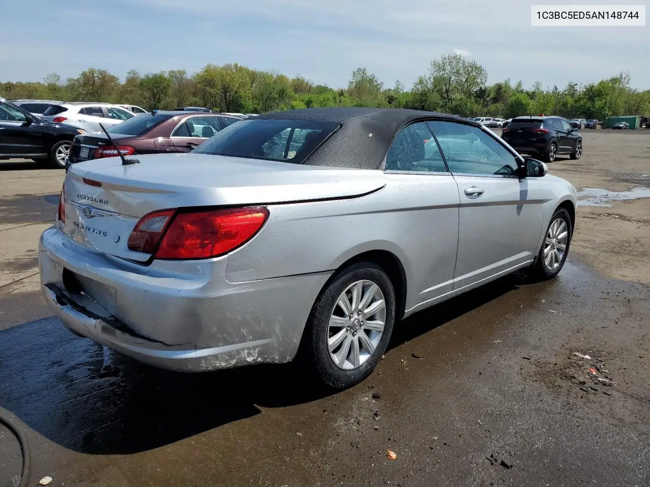 2010 Chrysler Sebring Touring VIN: 1C3BC5ED5AN148744 Lot: 55729325