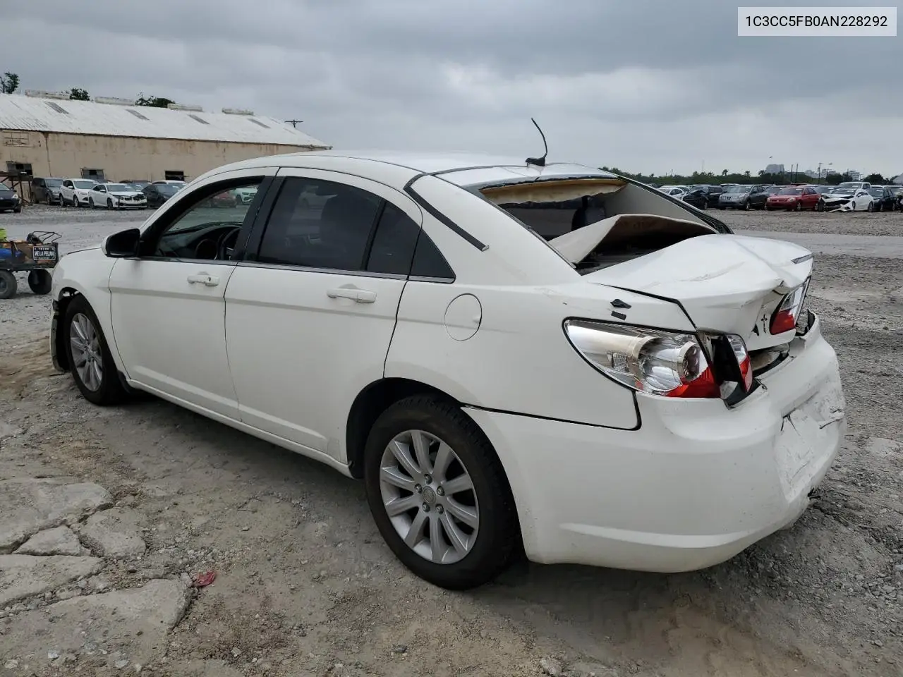 2010 Chrysler Sebring Limited VIN: 1C3CC5FB0AN228292 Lot: 55858575