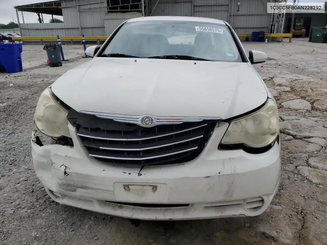 2010 Chrysler Sebring Limited VIN: 1C3CC5FB0AN228292 Lot: 55858575