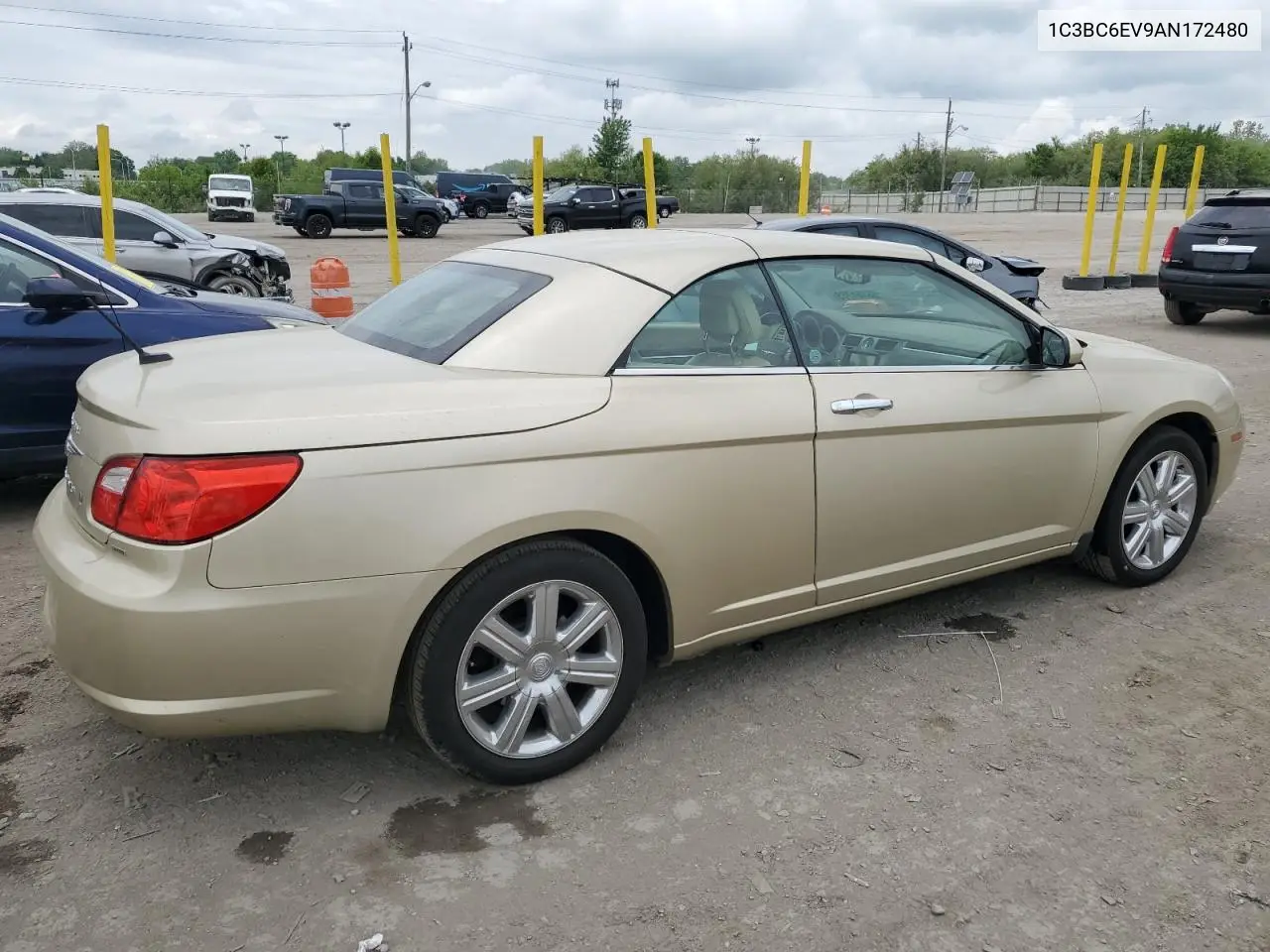 2010 Chrysler Sebring Limited VIN: 1C3BC6EV9AN172480 Lot: 56551775