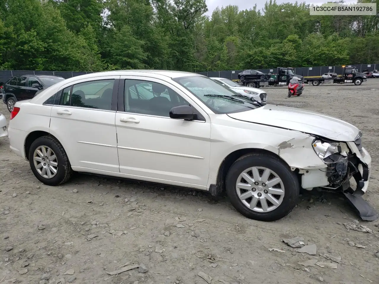 2010 Chrysler Sebring Touring VIN: 1C3CC4FB5AN192786 Lot: 56566445