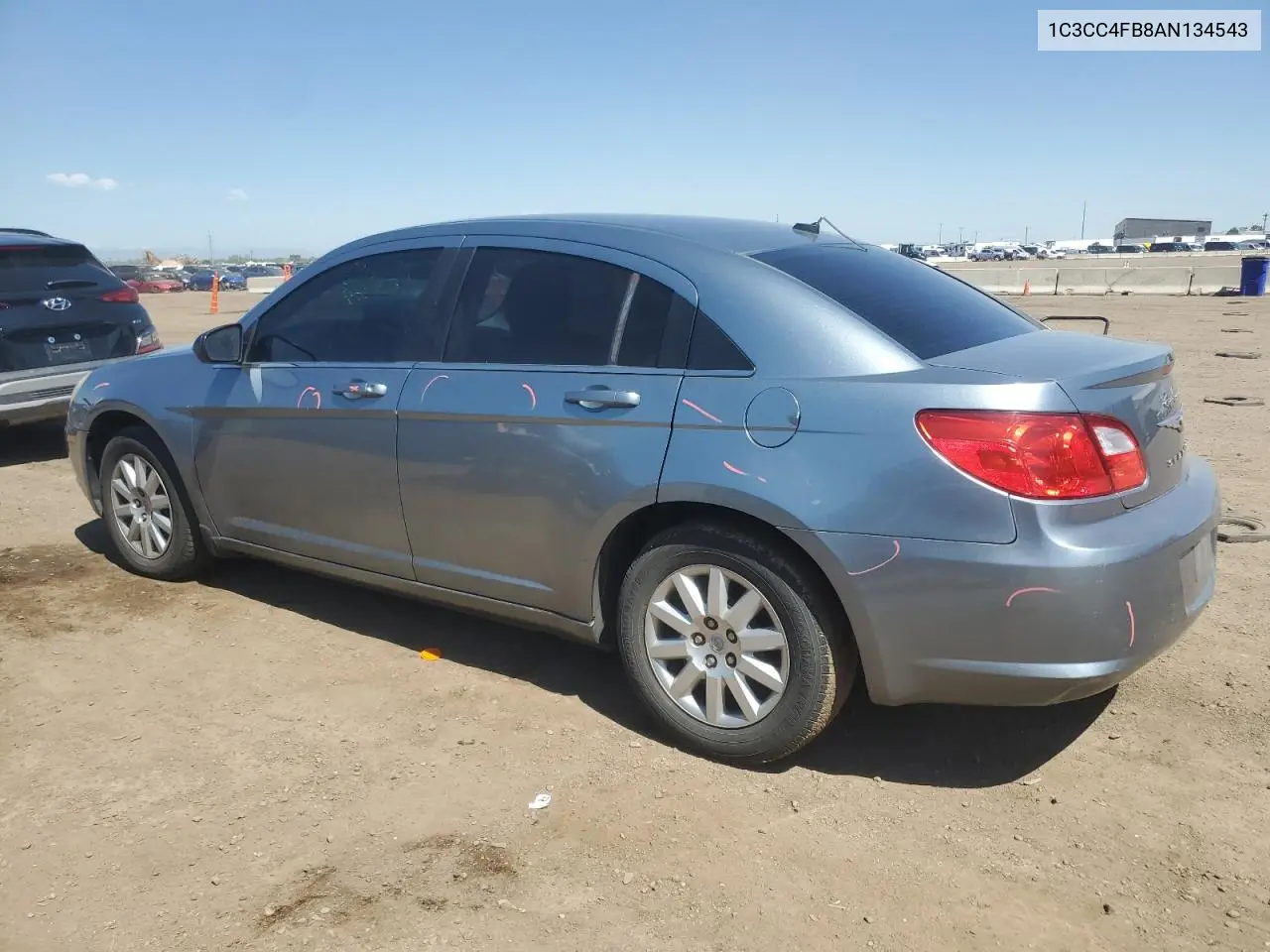 2010 Chrysler Sebring Touring VIN: 1C3CC4FB8AN134543 Lot: 56587345