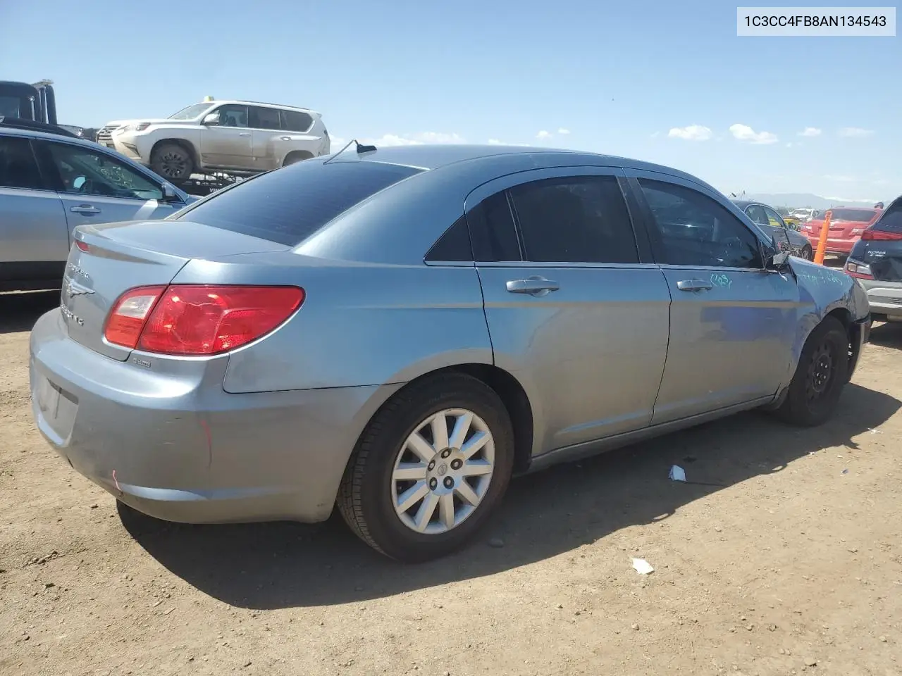 2010 Chrysler Sebring Touring VIN: 1C3CC4FB8AN134543 Lot: 56587345