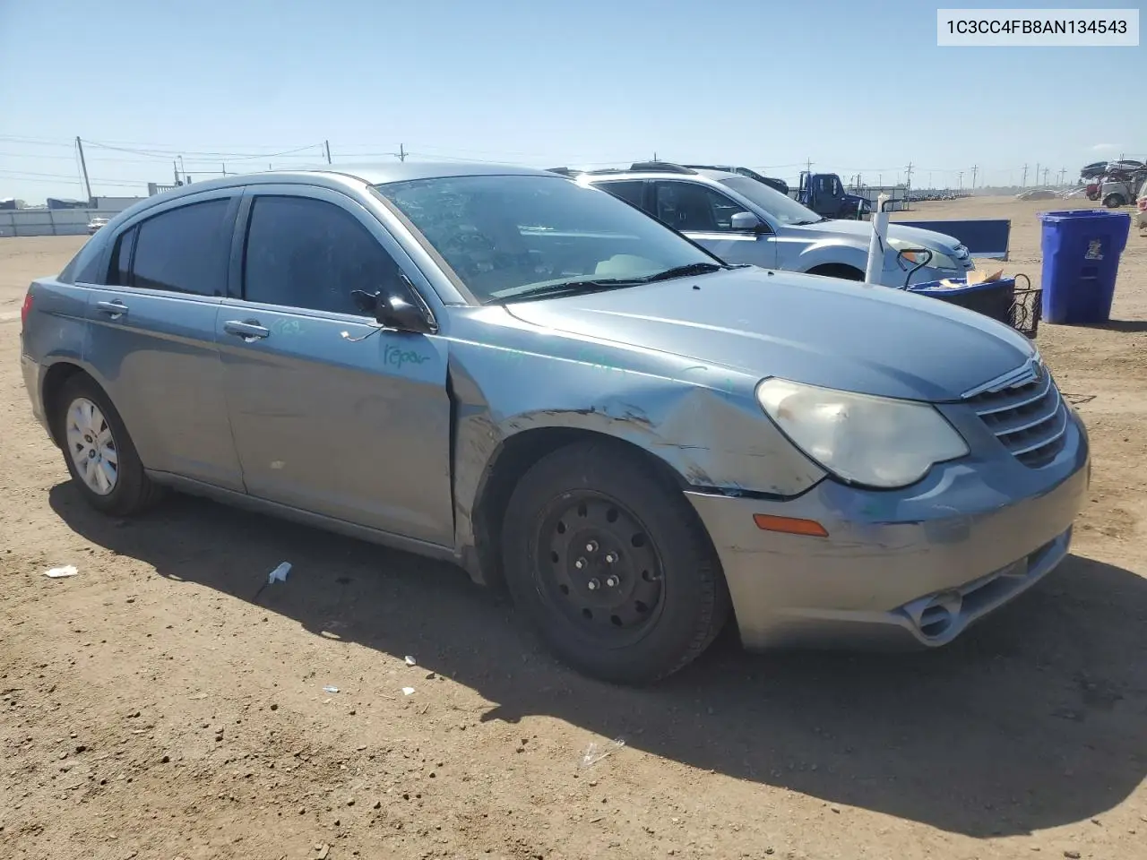 2010 Chrysler Sebring Touring VIN: 1C3CC4FB8AN134543 Lot: 56587345