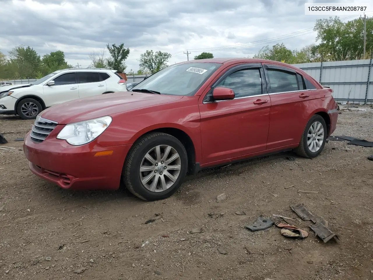 2010 Chrysler Sebring Limited VIN: 1C3CC5FB4AN208787 Lot: 56593865