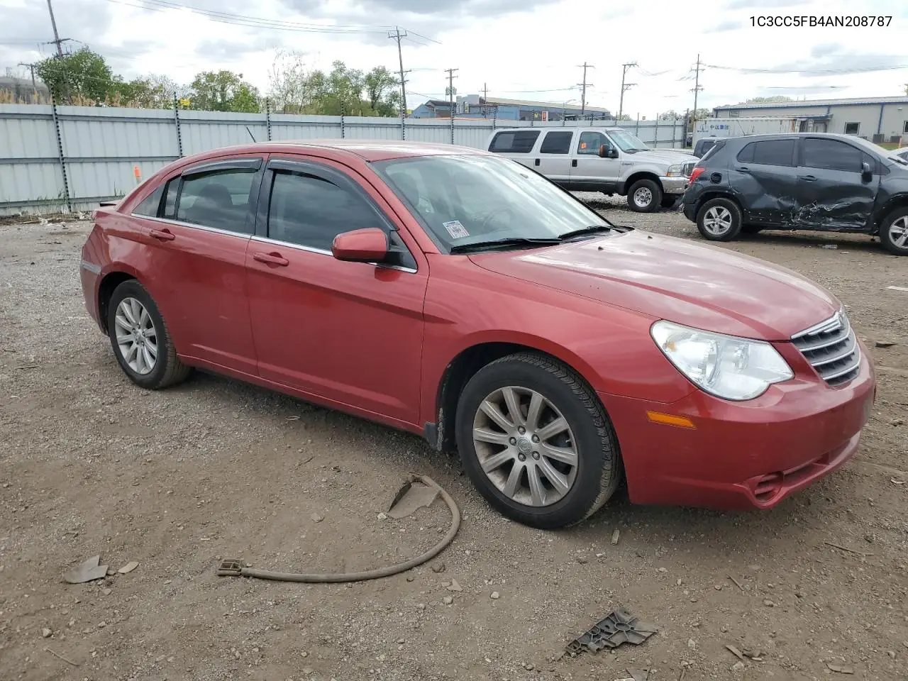 2010 Chrysler Sebring Limited VIN: 1C3CC5FB4AN208787 Lot: 56593865