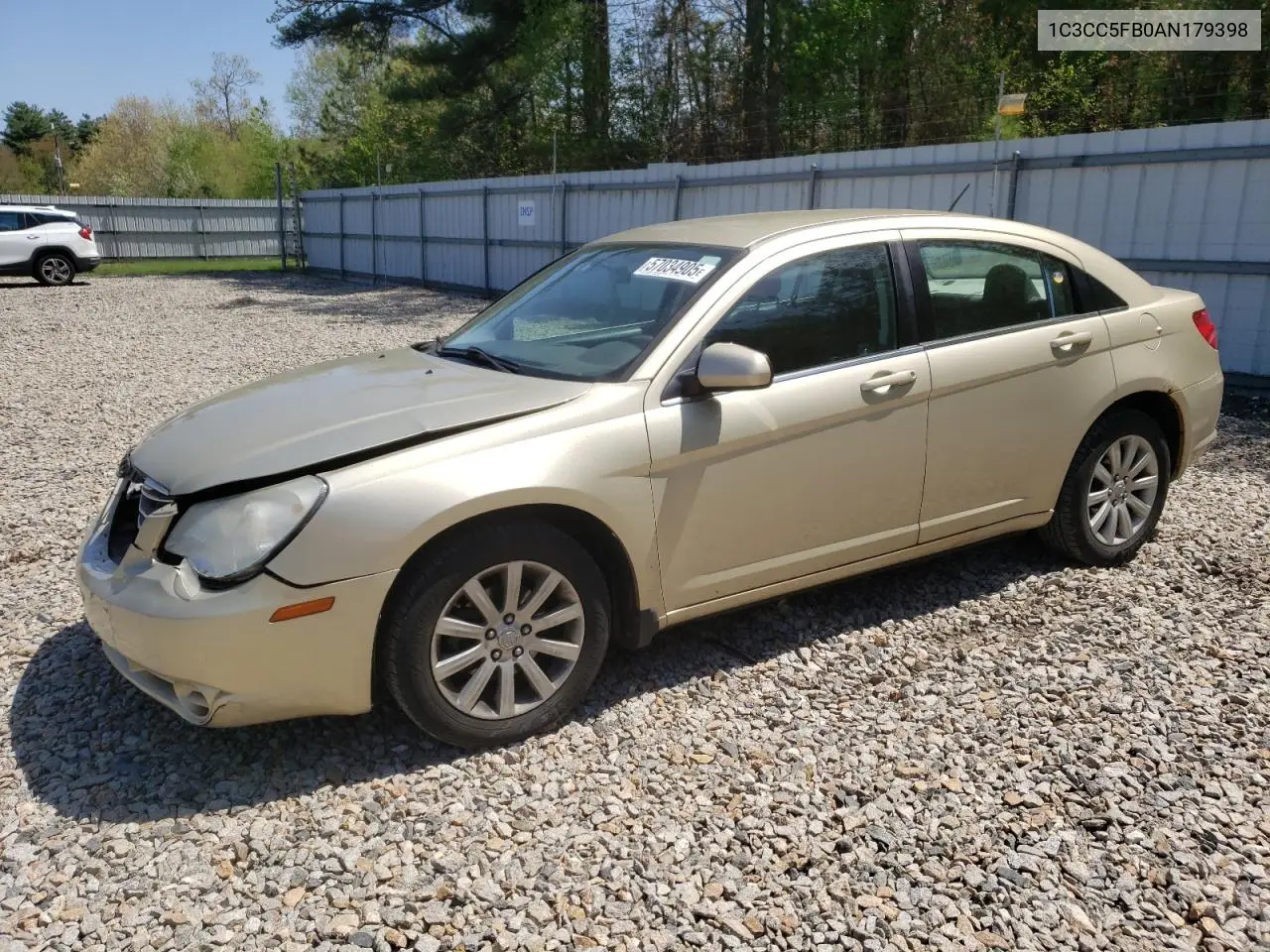 2010 Chrysler Sebring Limited VIN: 1C3CC5FB0AN179398 Lot: 57034905