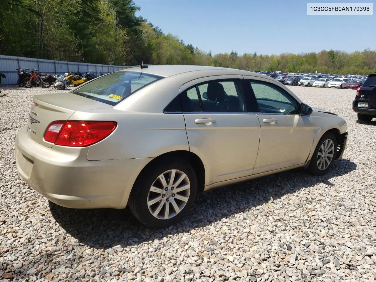 2010 Chrysler Sebring Limited VIN: 1C3CC5FB0AN179398 Lot: 57034905