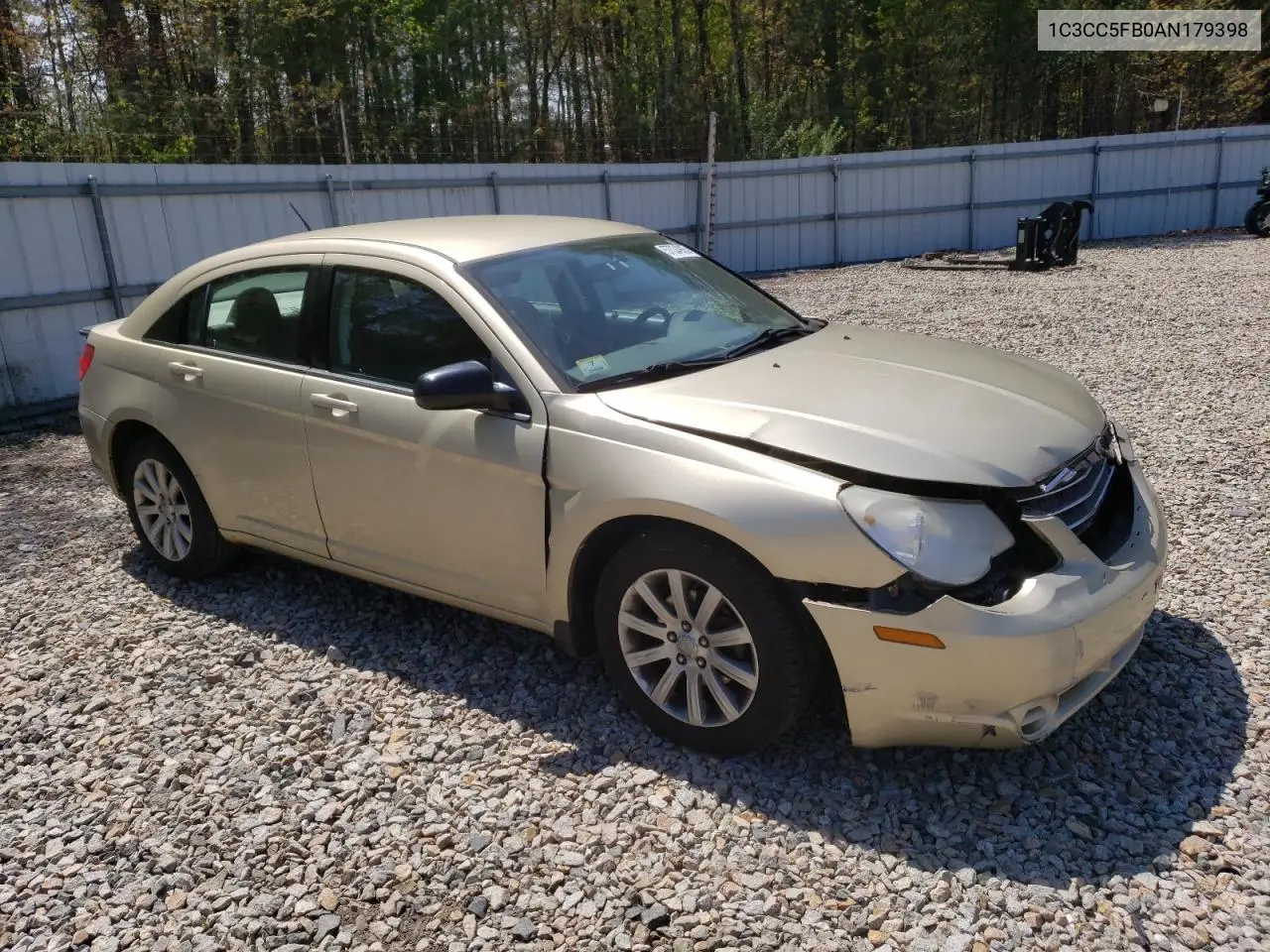 2010 Chrysler Sebring Limited VIN: 1C3CC5FB0AN179398 Lot: 57034905