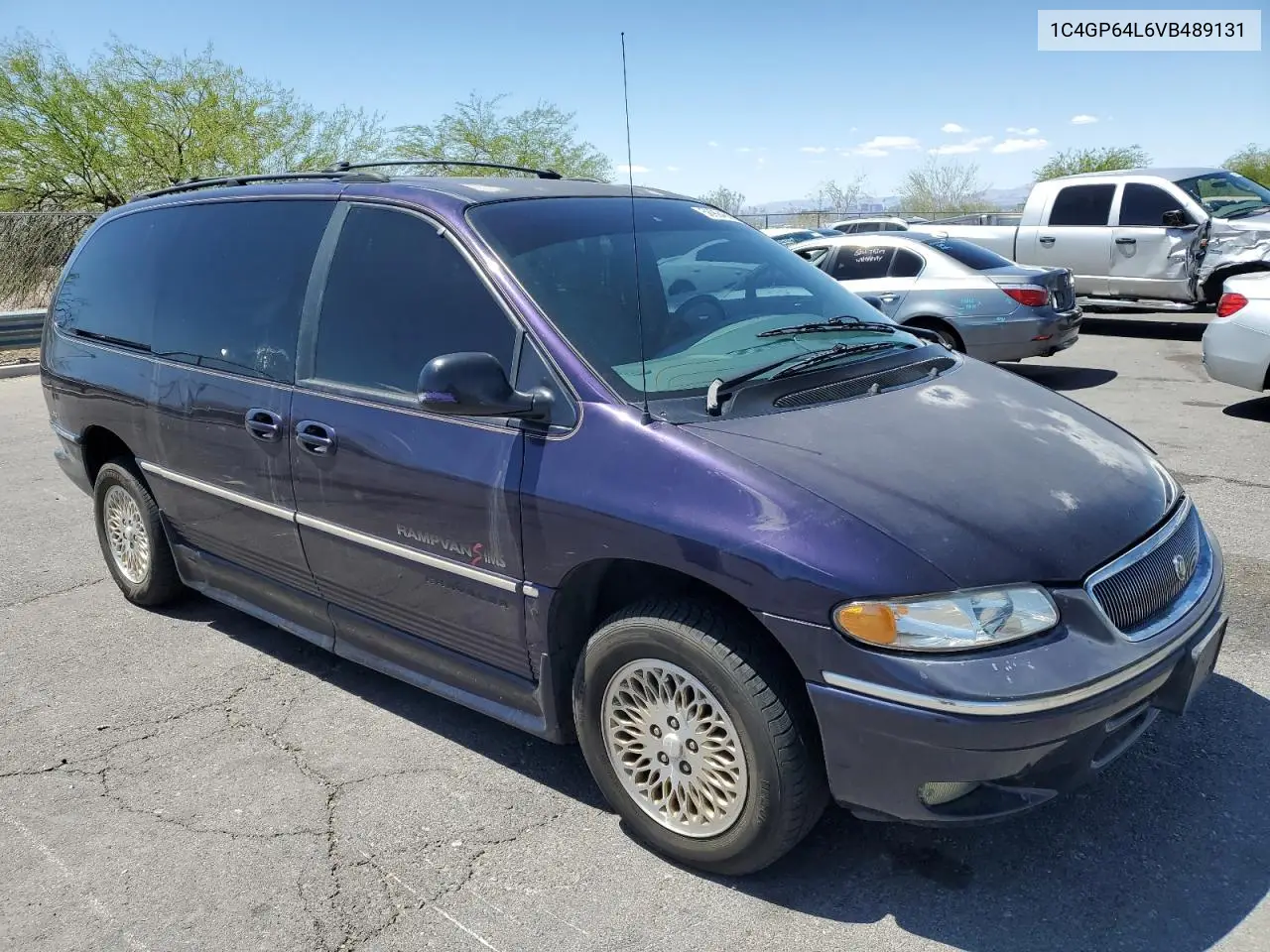 1997 Chrysler Town & Country Lxi VIN: 1C4GP64L6VB489131 Lot: 56994635