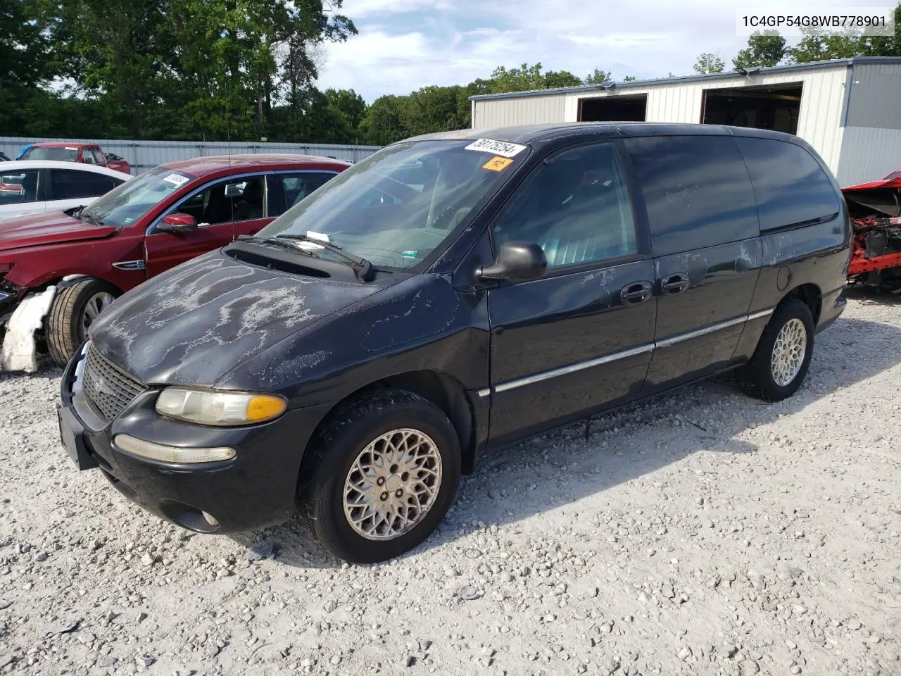 1998 Chrysler Town & Country Lx VIN: 1C4GP54G8WB778901 Lot: 58175254