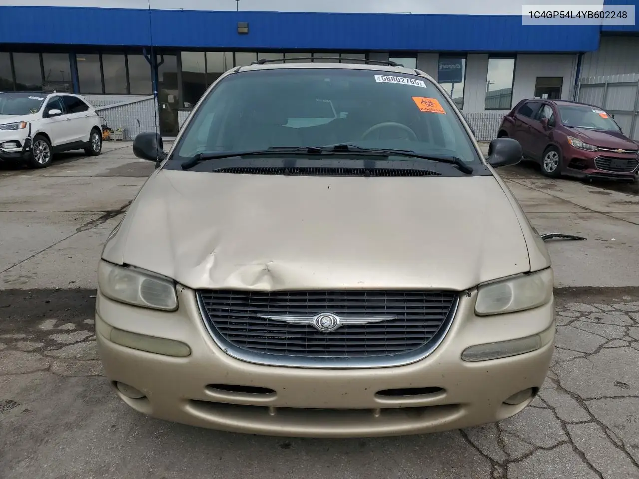 2000 Chrysler Town & Country Lxi VIN: 1C4GP54L4YB602248 Lot: 56802765