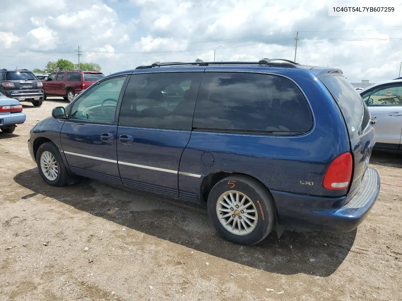 2000 Chrysler Town & Country Lxi VIN: 1C4GT54L7YB607259 Lot: 62671635