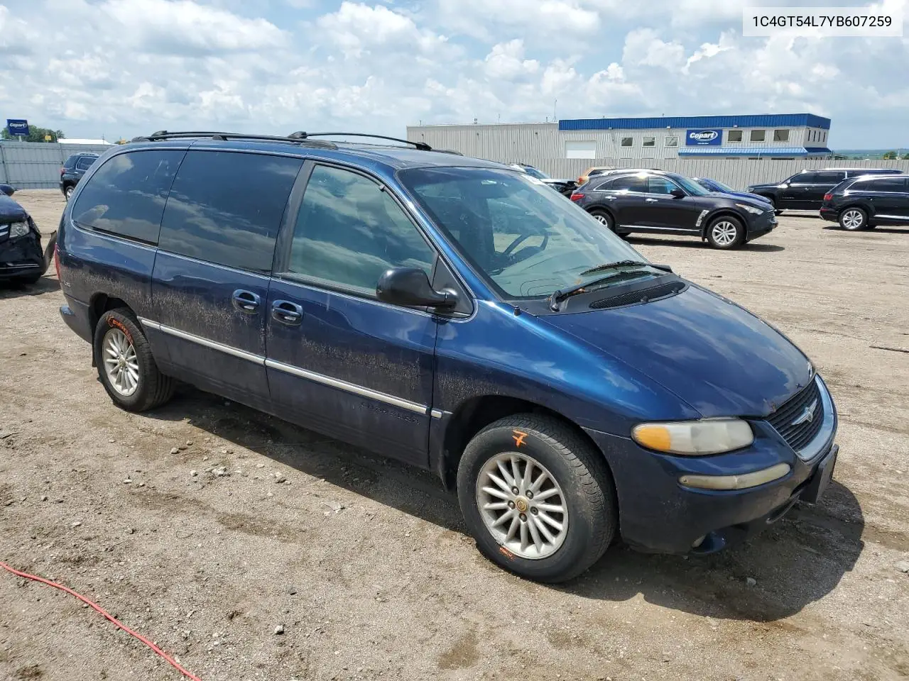 2000 Chrysler Town & Country Lxi VIN: 1C4GT54L7YB607259 Lot: 62671635