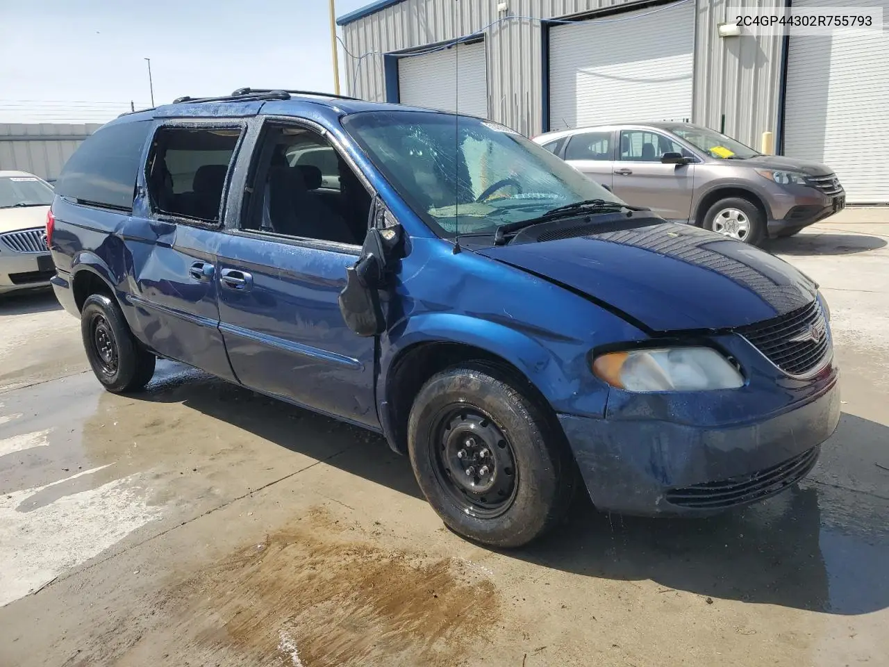 2002 Chrysler Town & Country Lx VIN: 2C4GP44302R755793 Lot: 51436005