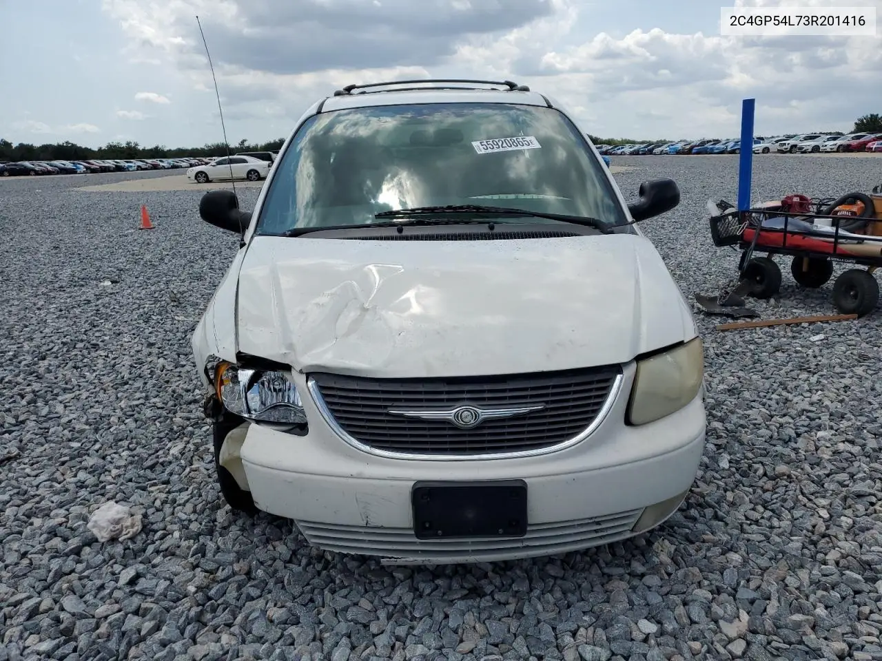 2003 Chrysler Town & Country Lxi VIN: 2C4GP54L73R201416 Lot: 55920865