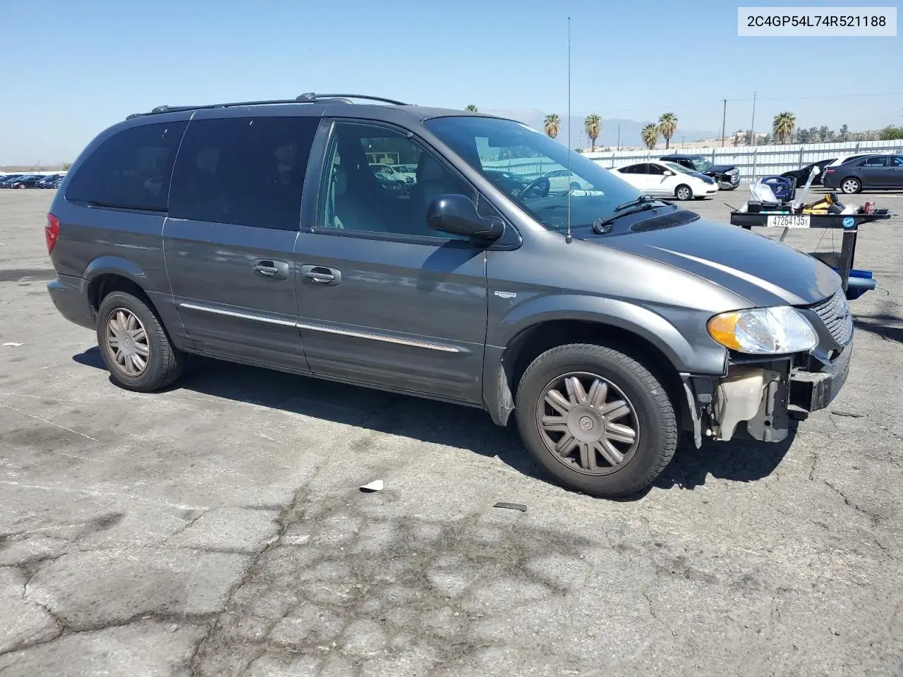 2004 Chrysler Town & Country Touring VIN: 2C4GP54L74R521188 Lot: 56056835