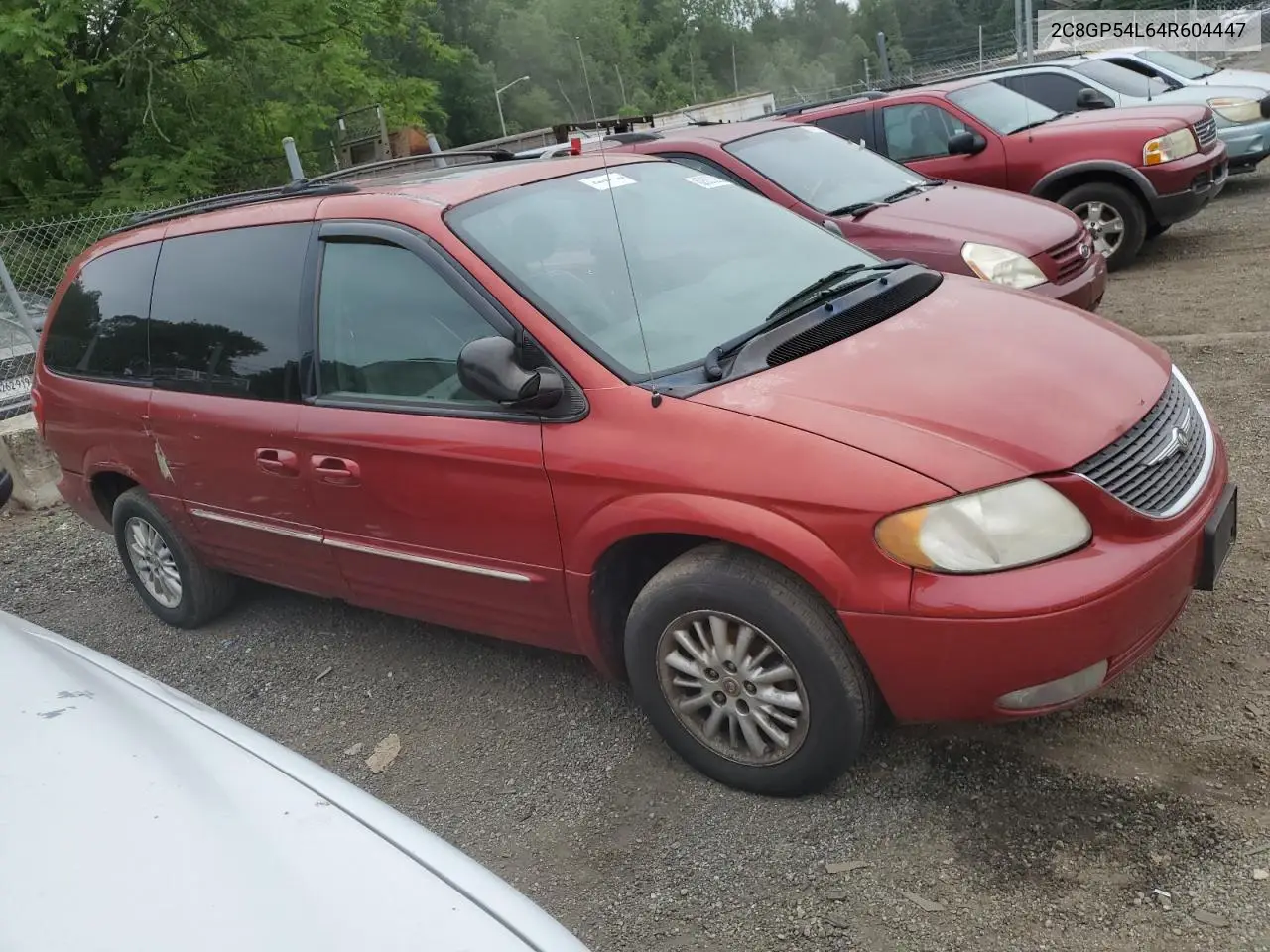 2004 Chrysler Town & Country Touring VIN: 2C8GP54L64R604447 Lot: 62685255