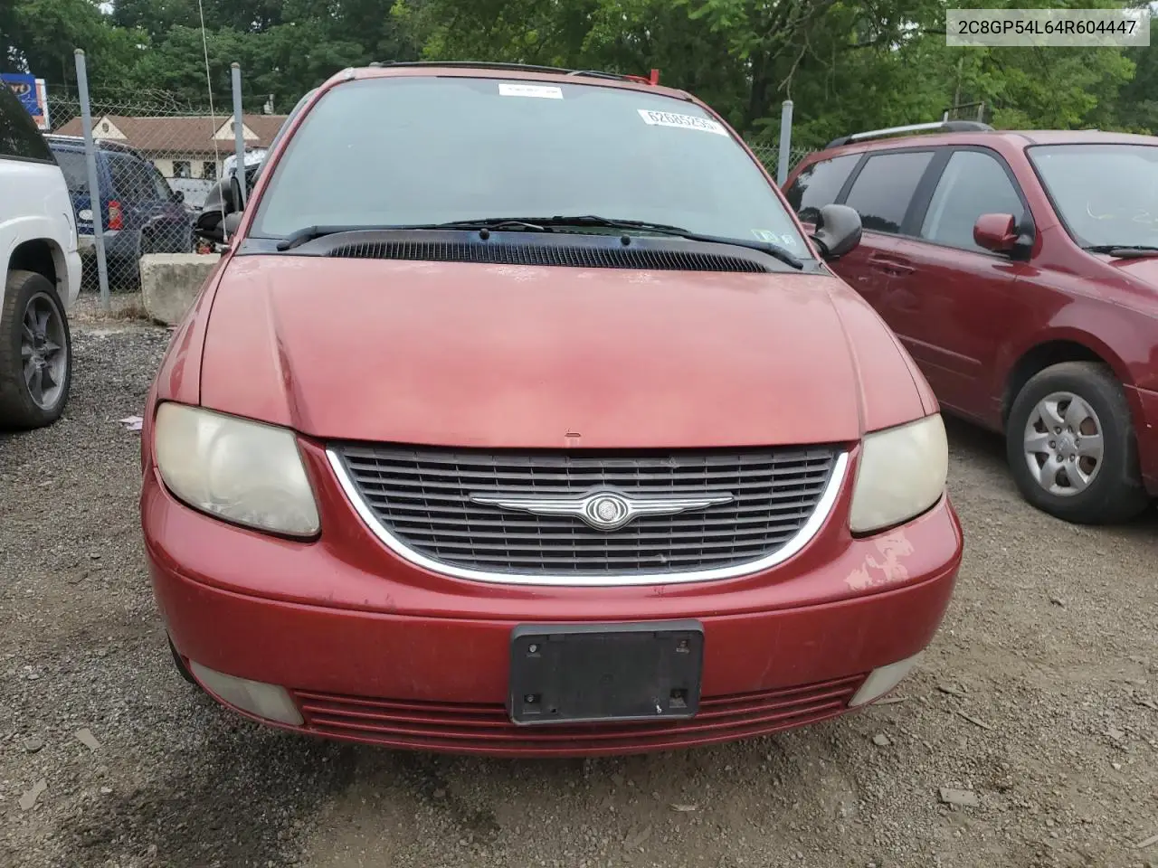2004 Chrysler Town & Country Touring VIN: 2C8GP54L64R604447 Lot: 62685255
