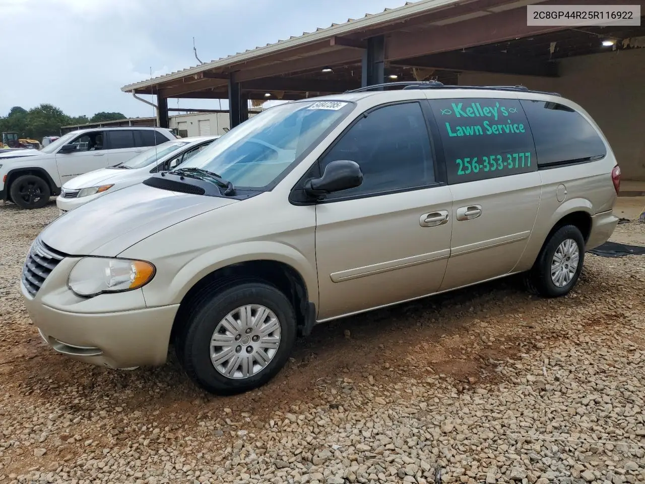 2005 Chrysler Town & Country Lx VIN: 2C8GP44R25R116922 Lot: 54847285