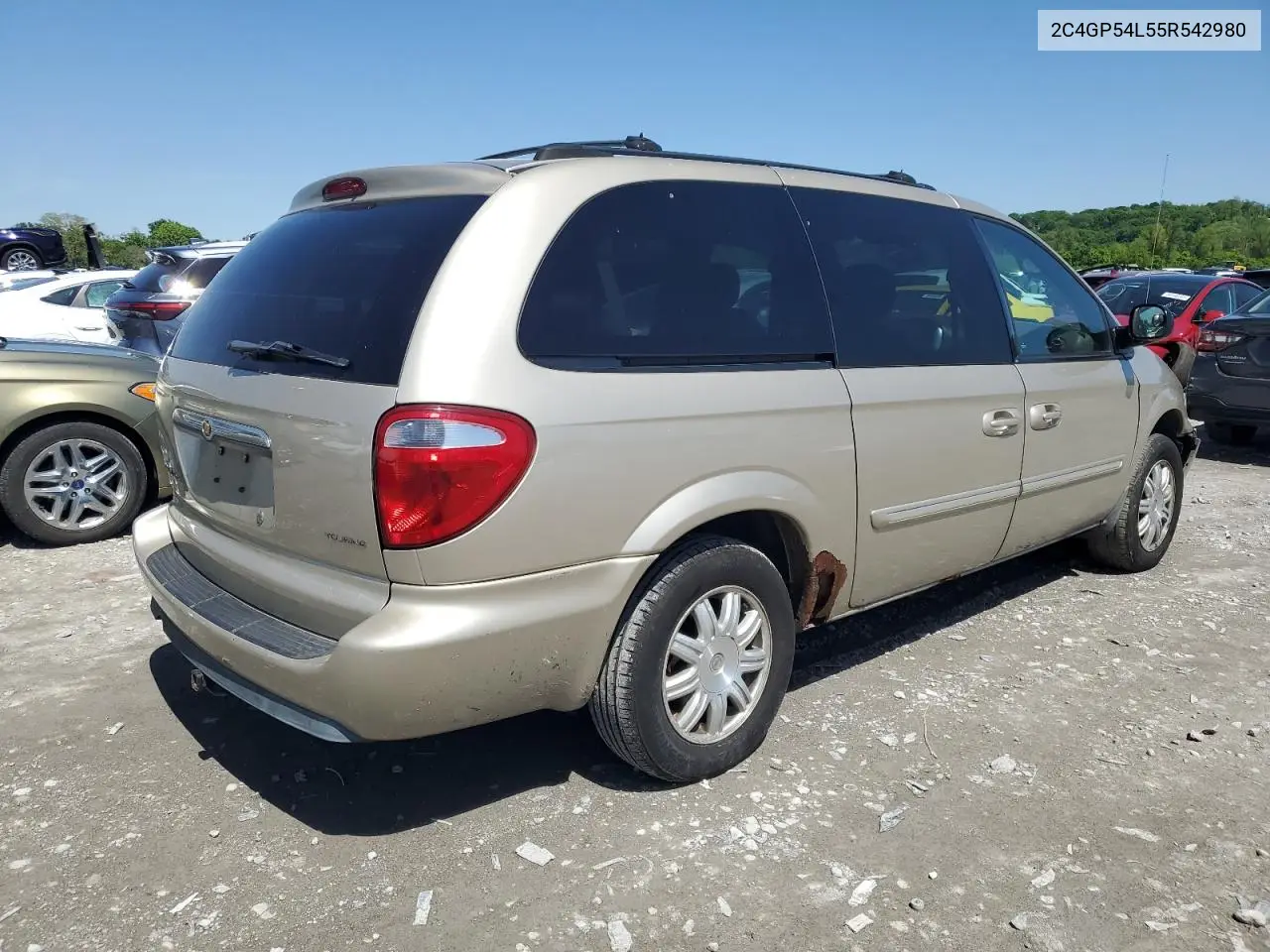 2005 Chrysler Town & Country Touring VIN: 2C4GP54L55R542980 Lot: 56105395