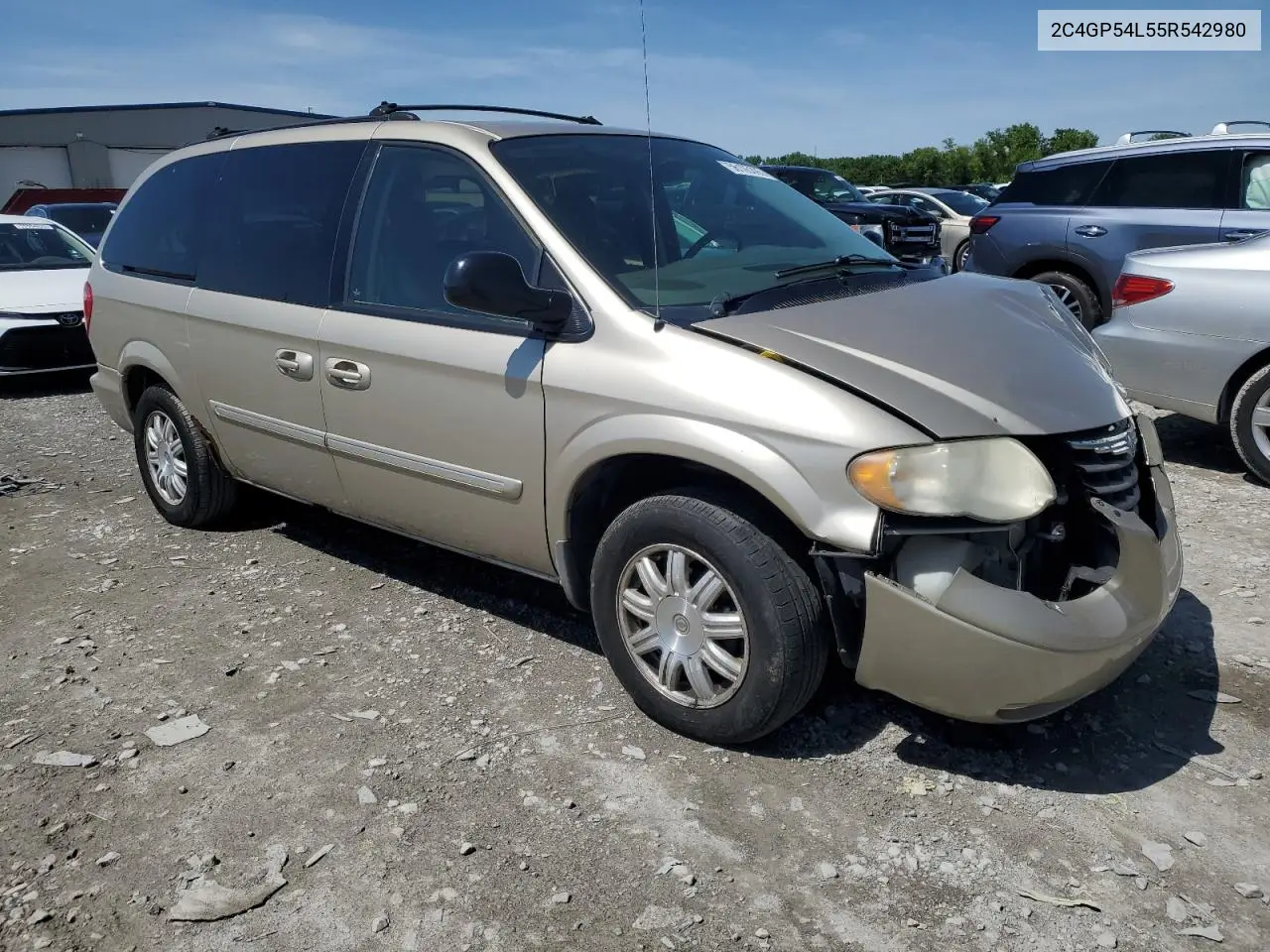 2005 Chrysler Town & Country Touring VIN: 2C4GP54L55R542980 Lot: 56105395