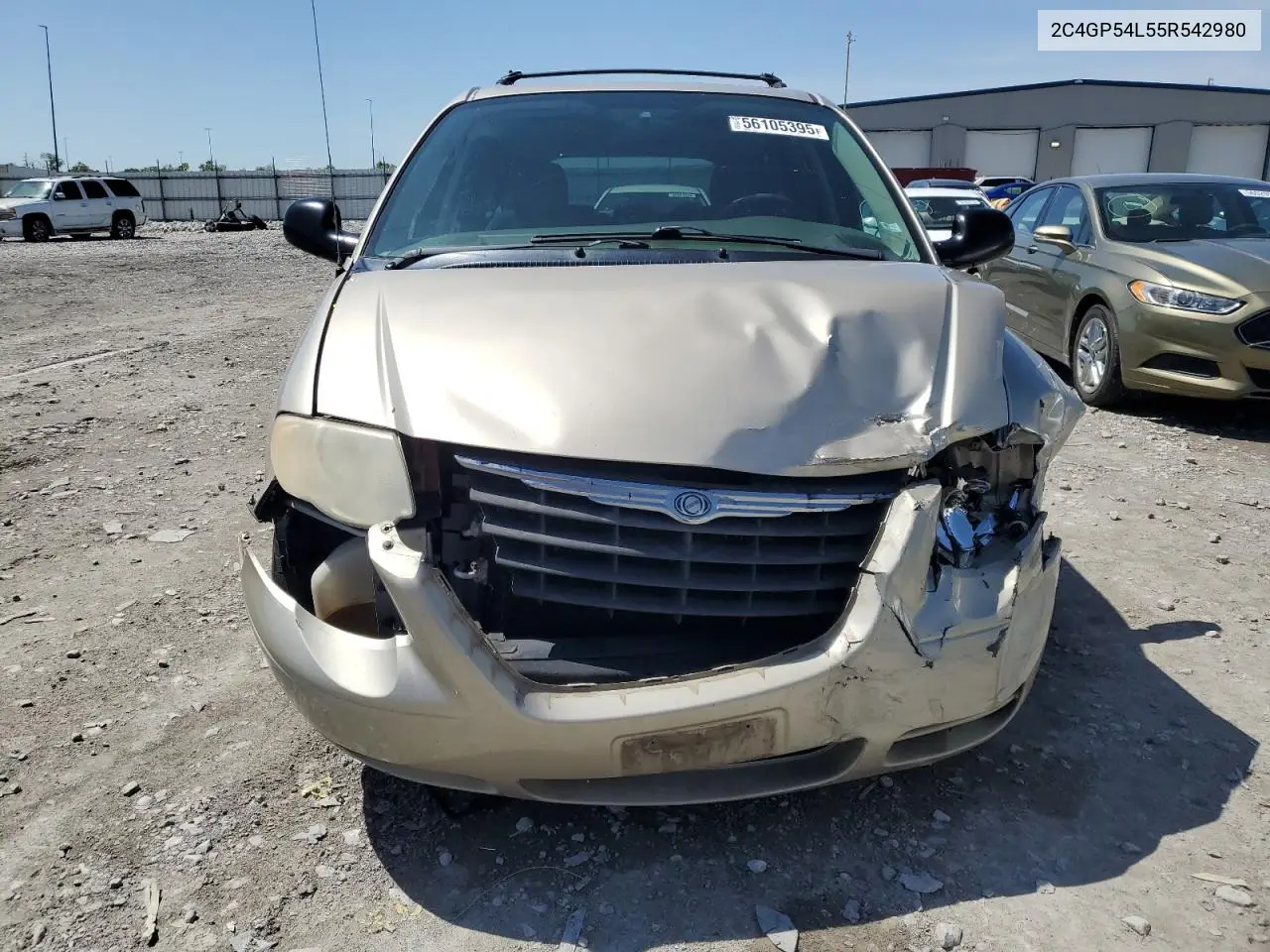 2005 Chrysler Town & Country Touring VIN: 2C4GP54L55R542980 Lot: 56105395