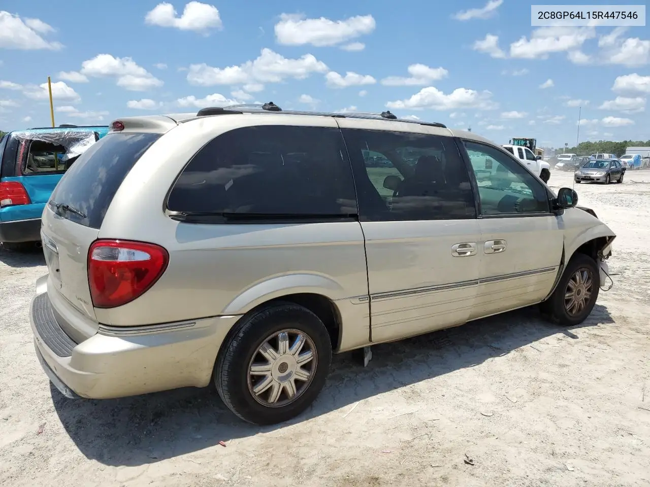2005 Chrysler Town & Country Limited VIN: 2C8GP64L15R447546 Lot: 56582385
