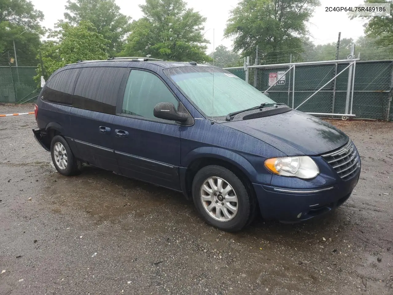 2005 Chrysler Town & Country Limited VIN: 2C4GP64L75R489186 Lot: 56739385